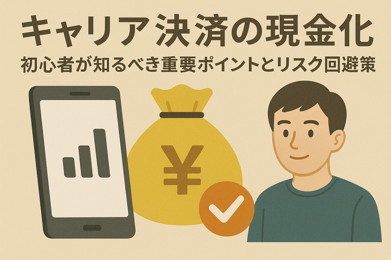 キャリア決済現金化のイメージ
